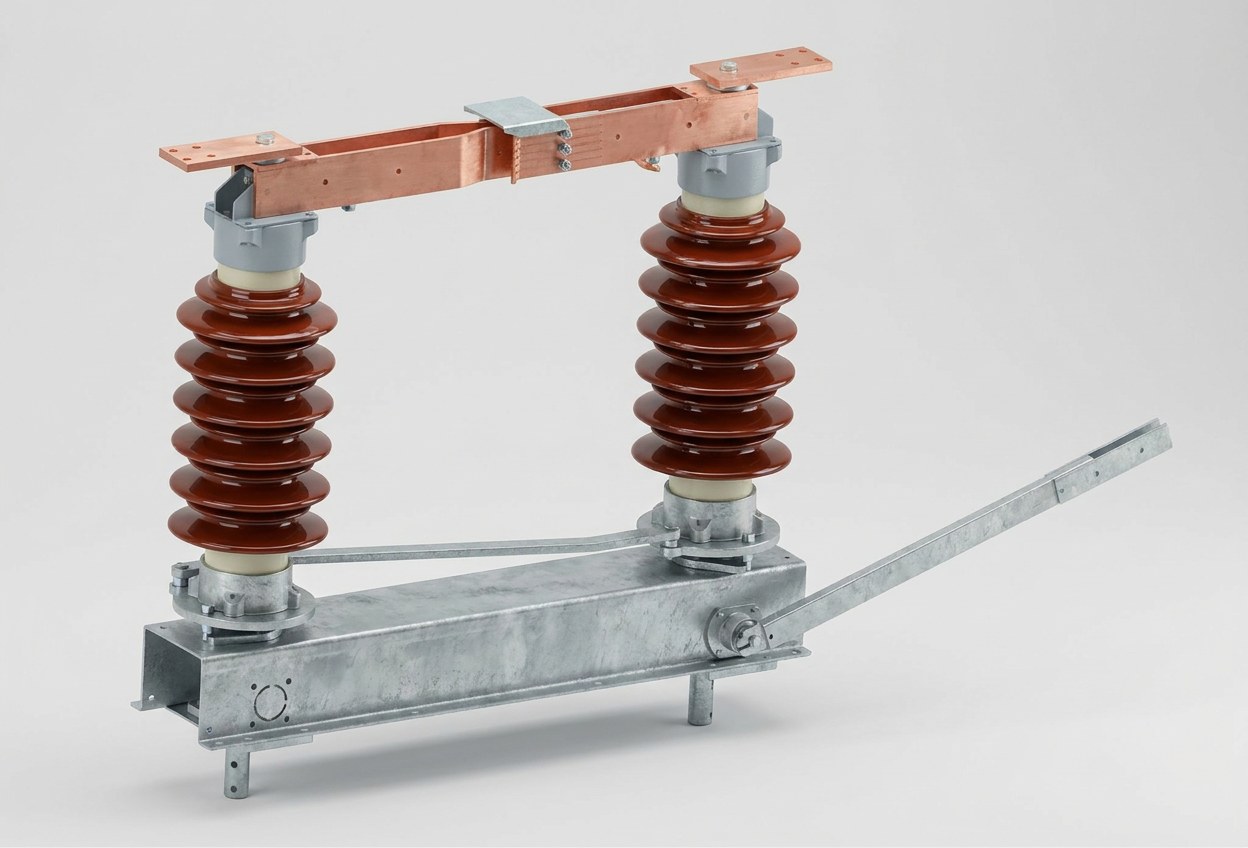 GW4-27.5/1250D مفتاح عزل خارجي عالي الجهد (27.5kV مع تأريض، 1250A)