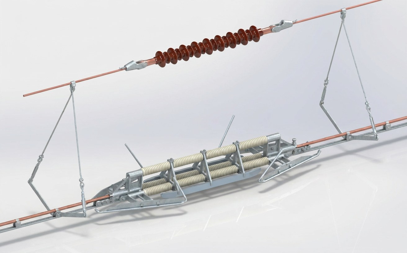 عازل القسم المحايد XFXP-1.8T-2019 (25kV/≤160km/h)